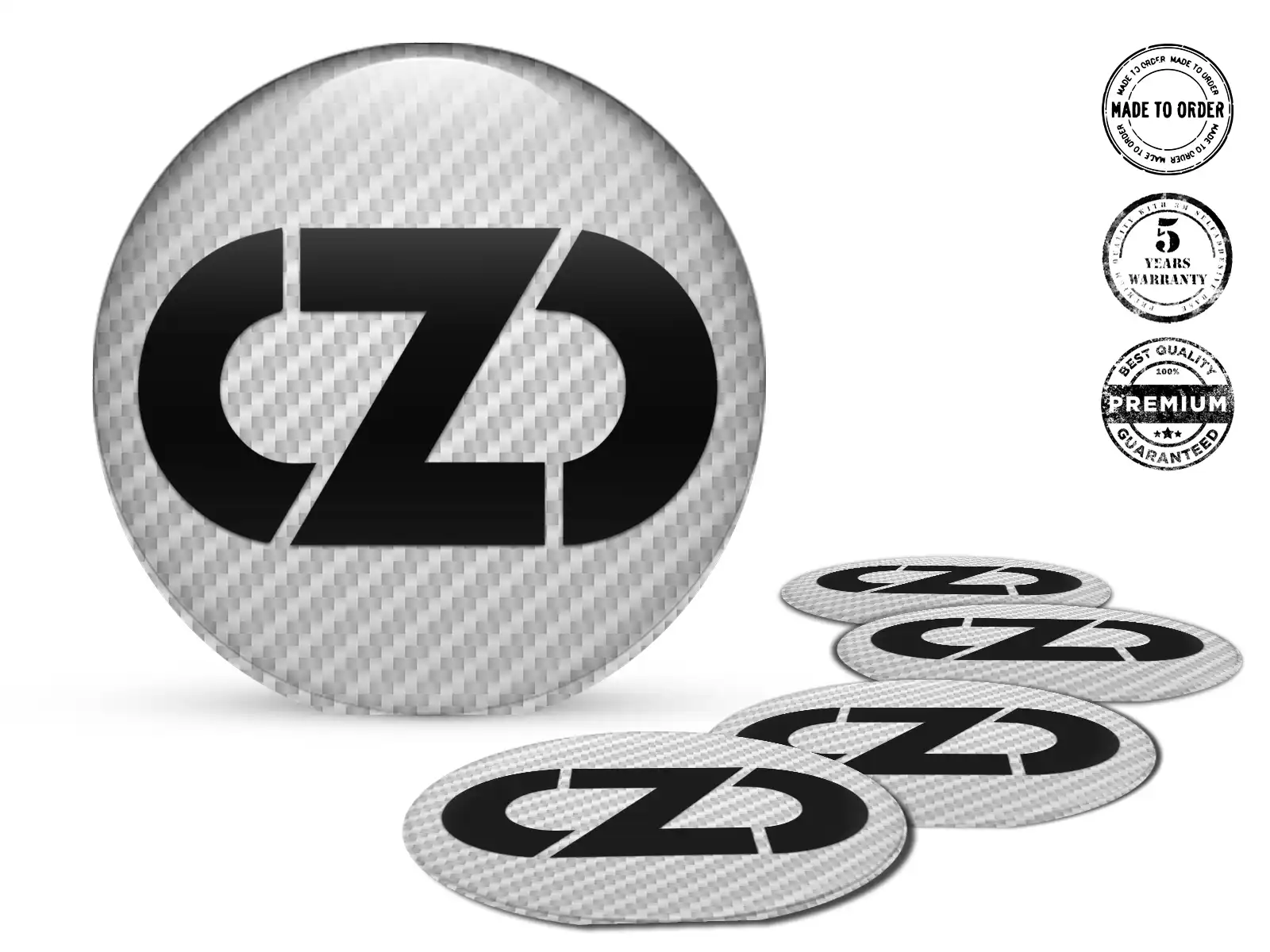 OZ Calcomanía de Rueda Edición de Cúpula Premium